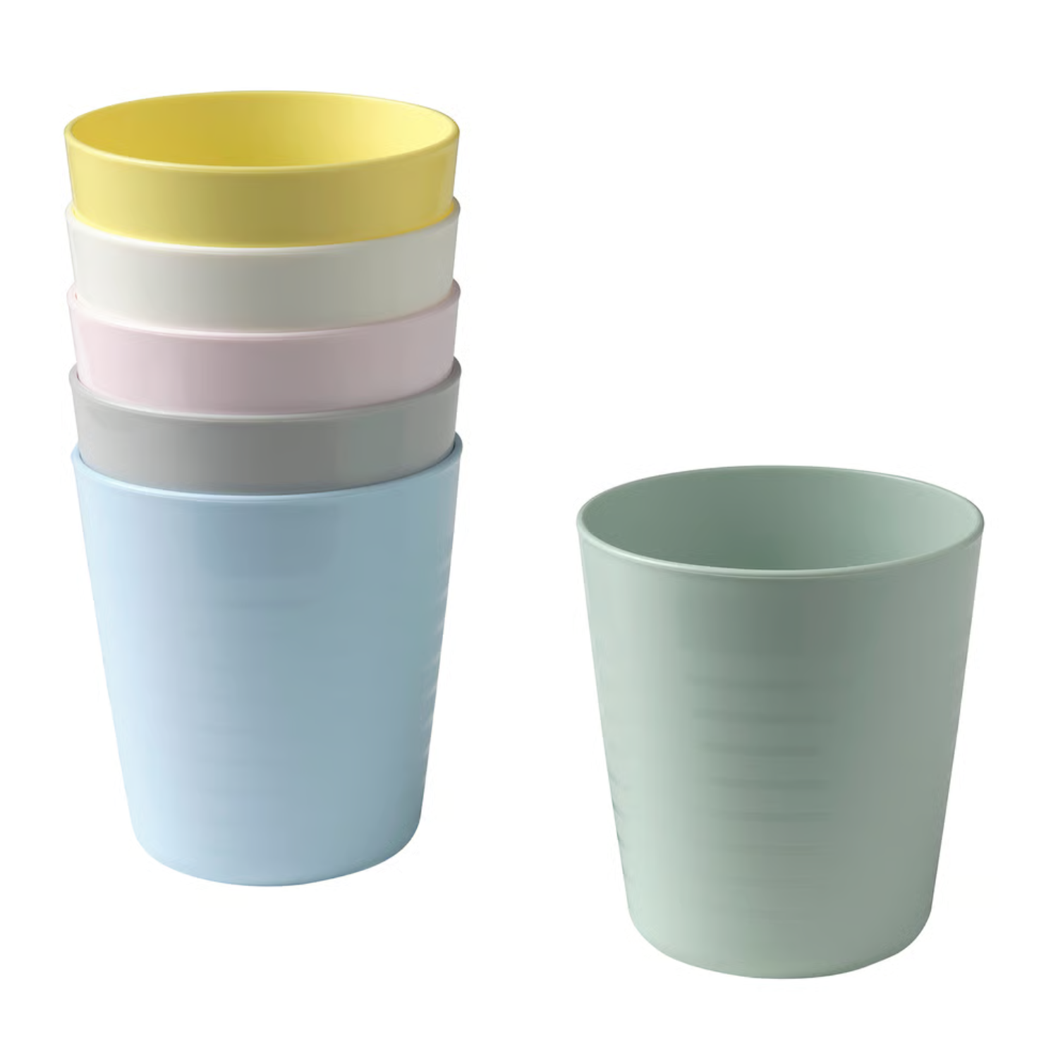Pastel Reusable Kids Party Cups